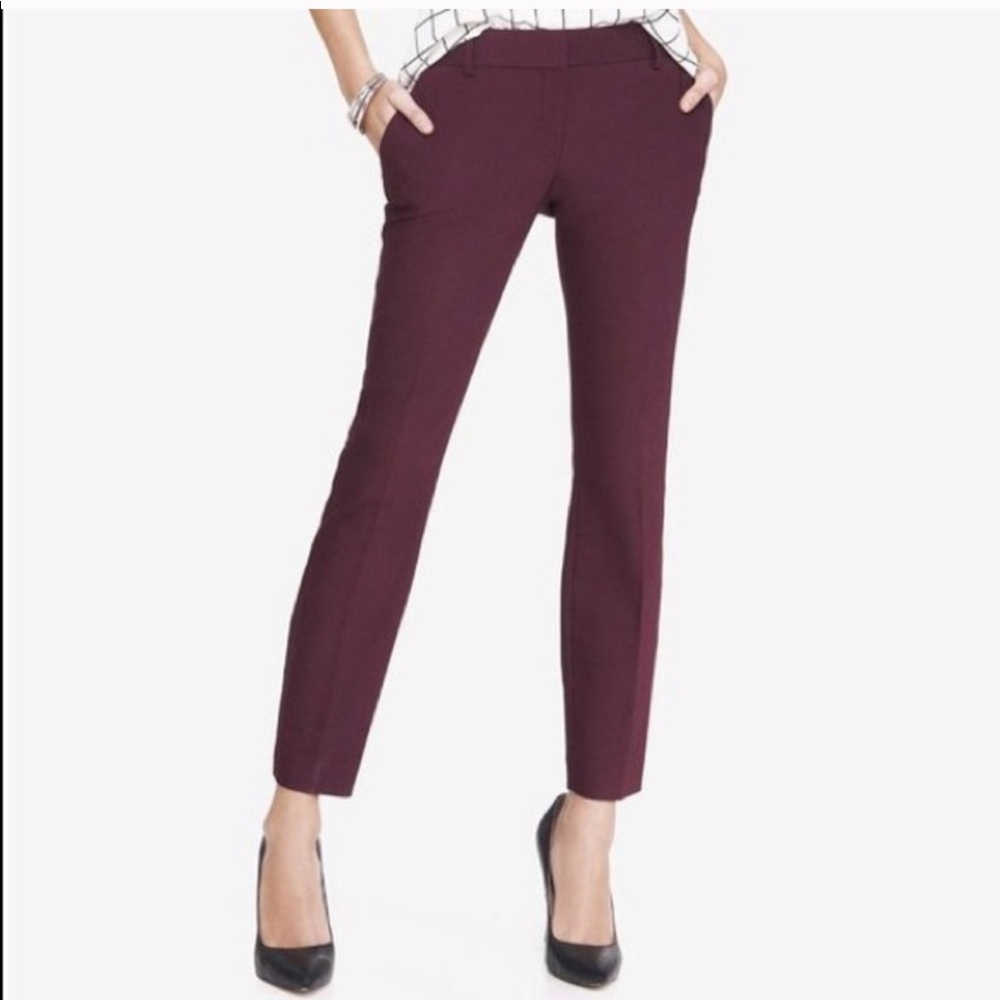EXPRESS columnist ankle mid rise size 2R